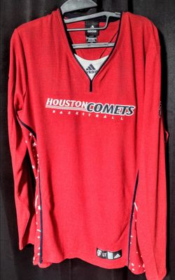 Brand New Adidas WNBA Houston Comets Shooting Shirt Warm Up Jersey Large Tall