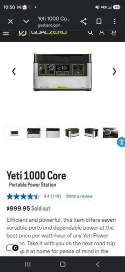 Yeti Portable Battery Power Station