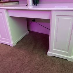IKEA Liatorp White Desk HEAVY Wood