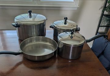 7pc. Stainless Farberware Set