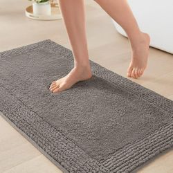 
Madison Park Splendor Reversible 100% Cotton Tufted Bathroom Rug-3000 GSM Hotel Quality Luxurious Plush Medium Pile Bath Mat, Absorbent, Quick Dry, S