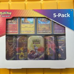 2021 Sun And Moon And Xy Mini Tins With Promos