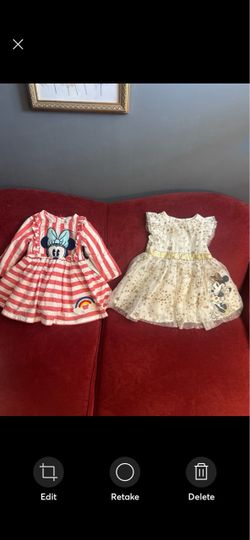 Size 12-18 months Minnie Mouse dresses