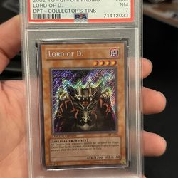 2002 Yu-Gi-Oh! Lord Of D. BPT Limited Edition Secret Rare PSA 7