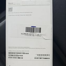 iPhone 17 air unlock never activated