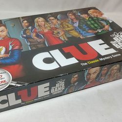 CLUE The Big Bang Theory Edition Board Game SEALED 2013
