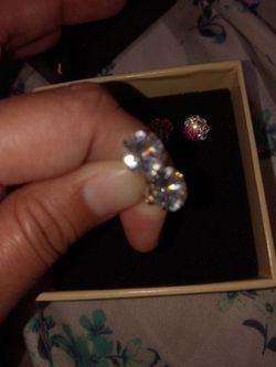 6mm stud earrings new sterling silver 27$