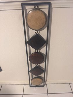 New With Tag Metal Decor Plaque