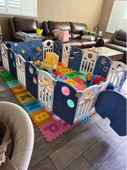 18 Panel Play Pen $100