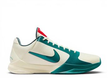 Size 12.5 Nike Kobe 5 Protro Caitlyn Clark Coconut Milk Spruce BRAND NEW SNKRS