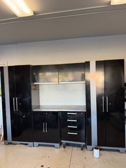 Garage Cabinets Really good Condition!!  Taking Bids or $400 Cash!