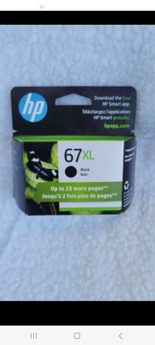HP 67XL Black High-yield Ink Cartridge | Works with HP DeskJet 1255, 2700, 4100 Series, HP ENVY 6000