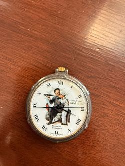 Waltham “Norman Rockwell Collection” Limited Edition Pocket Watch – Sailor & Boy Design