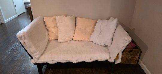 Small futon/sofa or day bed from world market