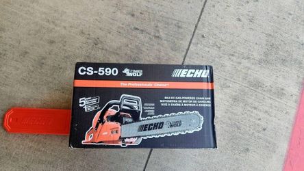 Echo 20 in. 59.8 cc Gas 2-Stroke Rear Handle Timber Wolf Chainsaw 