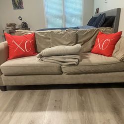 Loveseat Sofa - Beige QUICK SELL!