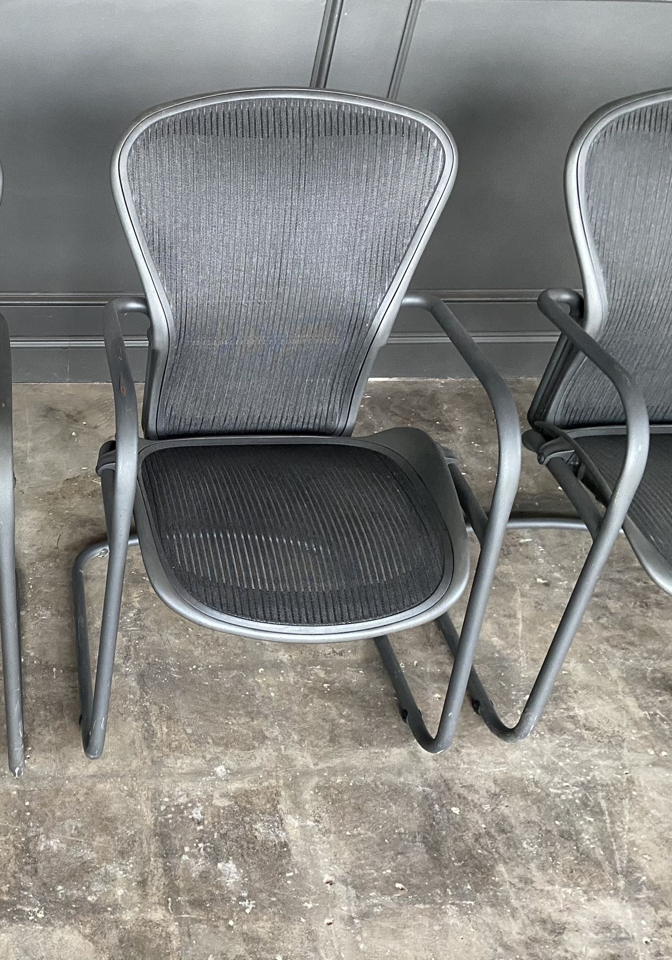 4 Herman Miller Aeron Office Chairs