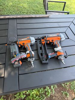 RIDGID finish nails gun 16*G and 18*G $100 For Both