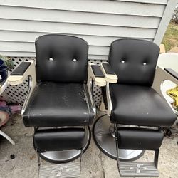 🔥 Barber Chairs Vintage – Súper resistentes y funcionales 🔥