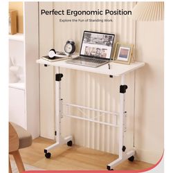Brand New Adjustable Rolling Standing Desk
