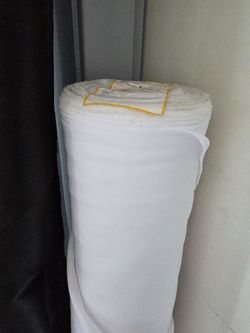 100-Yard Roll White Polyester Fabric – Great for Crafts, Sublimation & Sewing