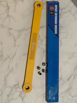 Offset Extension Tool Wrench Set, 1/2", 1/4", and 3/8"(Brand New)