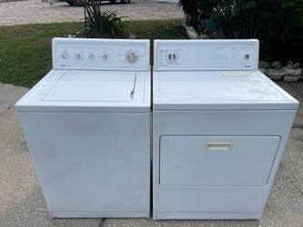 Kenmore set with warranty.