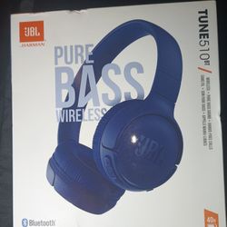 JBL Tune 510BT Over-The-Ear  Bluetooth Wireless Headphones