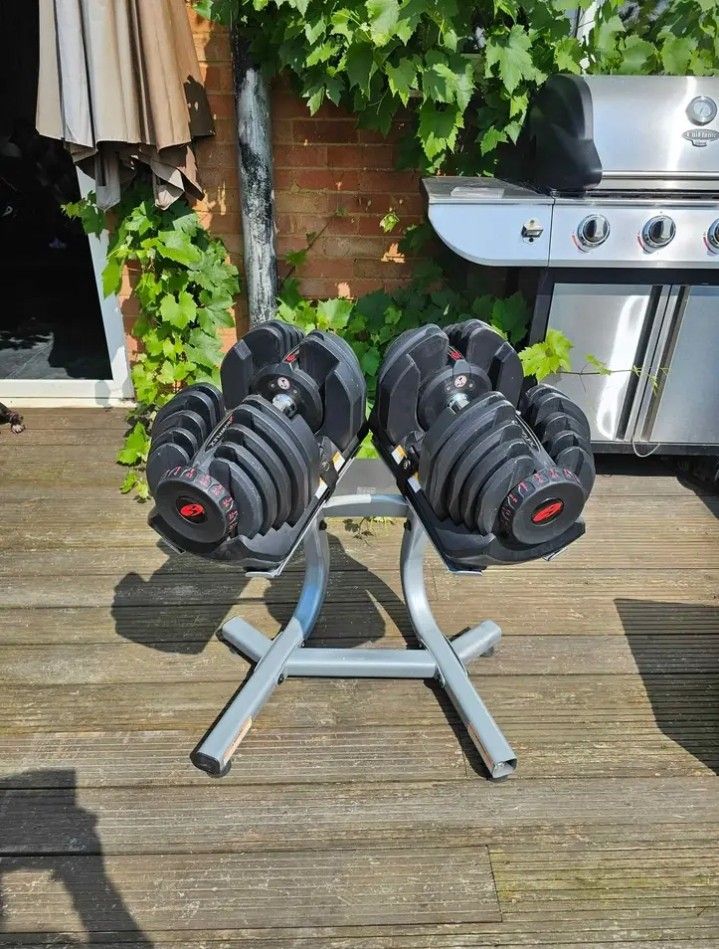 BowflexAdjustable DumbbeII. # 4.5-41ķģ/1090Ibs Pencil