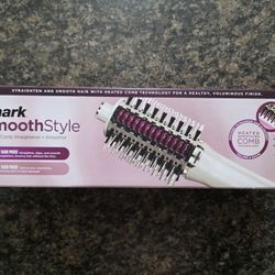 Shark SmoothStyle Heated Comb Straightener And Smoother HT202