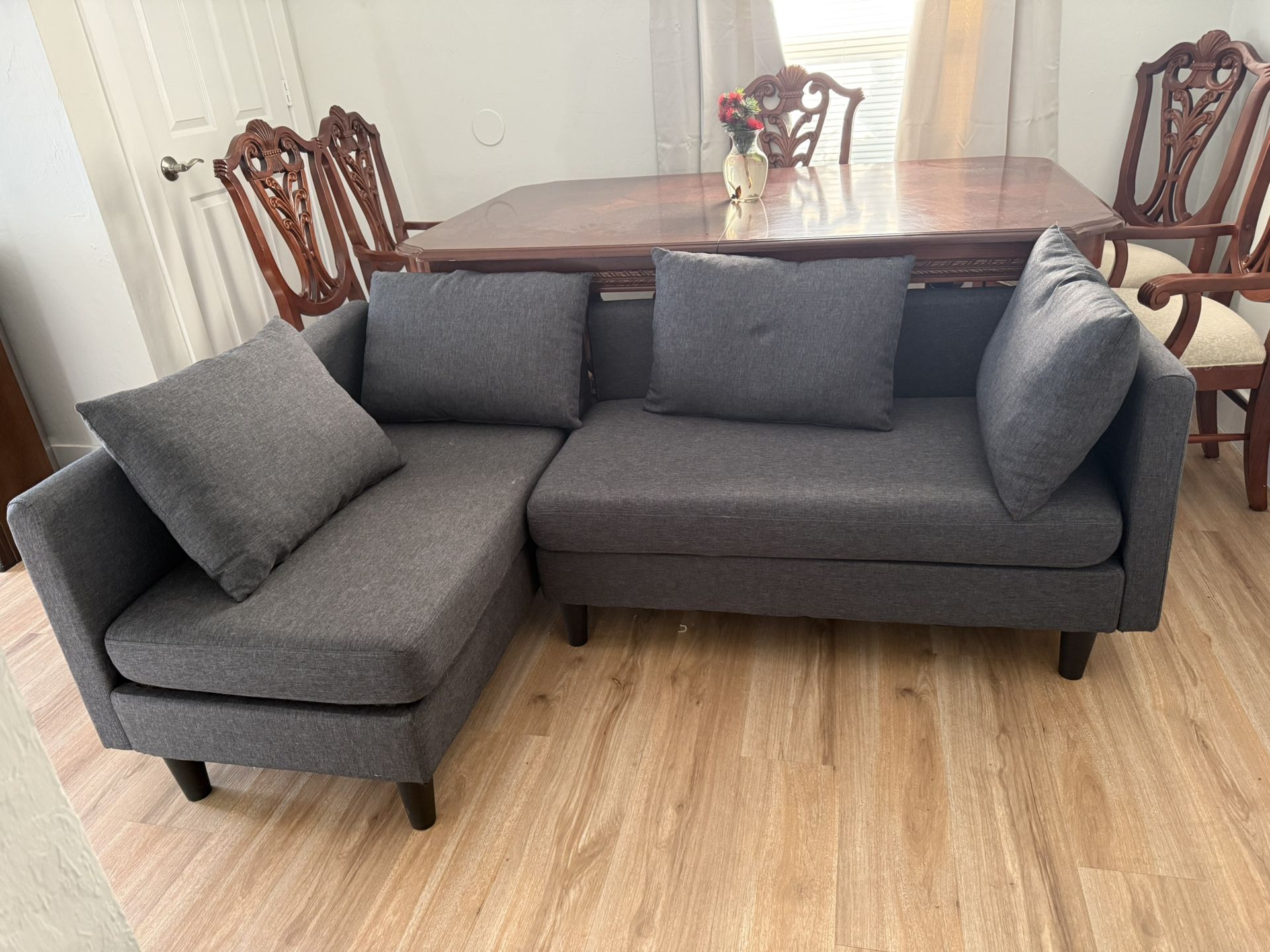 Couch. Can Be A Chaise Lounge, Can Be Regular Couch (as Shown)