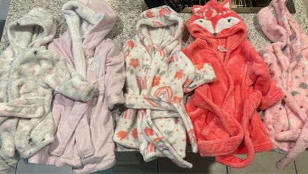 0-9 month baby girl robes