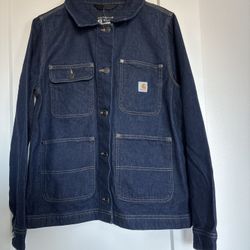 Carhartt Women's Rugged Flex® Relaxed Fit Denim Jacket M