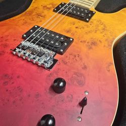 Widowmaker Matte Orange/Red Mappa Burl *NEW IN BOX W/ CASE*