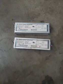 2x 190V LED drivers