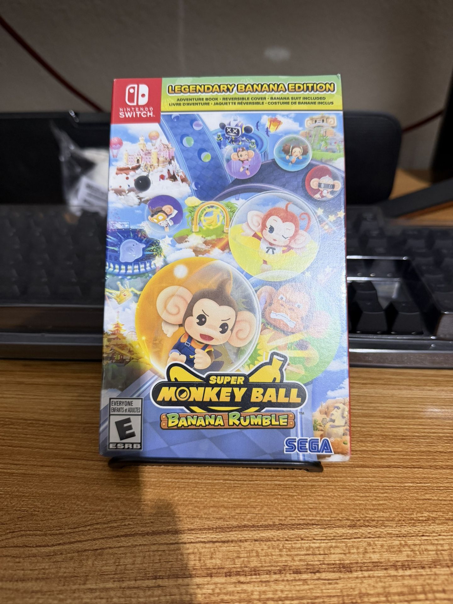 Super Monkey Ball Banana Rumble Launch Edition For Nintendo Switch