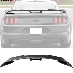 Fits 15-22 Ford Mustang 2018+ Performance Pack Style Trunk Spoiler - Unpainted