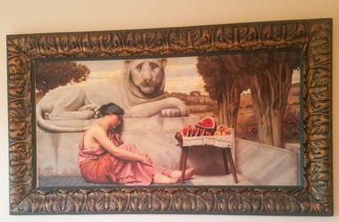 John William Godward, The Fruit Vendor, large wall art
