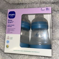 Brand New Mam Bottles Newborn 
