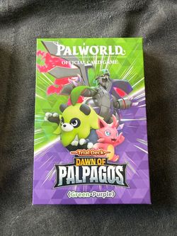 Palworld Trial Deck Dawn of Palpagos Green/Purple