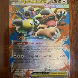 Pokemon Mega Kangaskhan EX 104/132 Mega Evolution Ultra Rare Holo NM/M