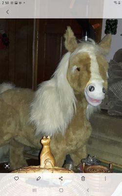 Hasbro Buterscotch electronic animated horse