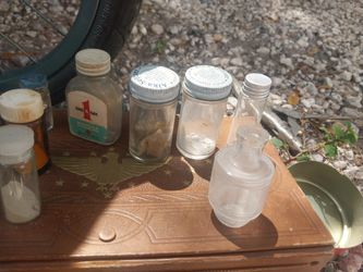 Indeed glass bottles and jars