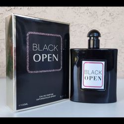 BLACK OPEN for WOMEN EAU DE PARFUM PERFUME 3.4 OZ