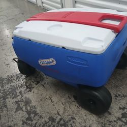 Vintage Snapple Cooler