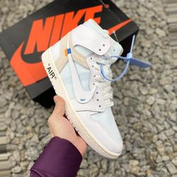 Jordan 1 High Off White White 54