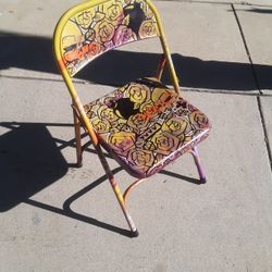 Hand Painted Chair