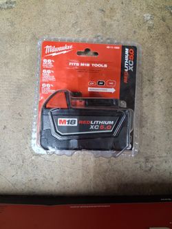 Milwaukee M18 XC 5.0 battery new