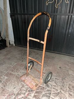 Small Handtruck Dolly w/ 8” in Rubber Tires