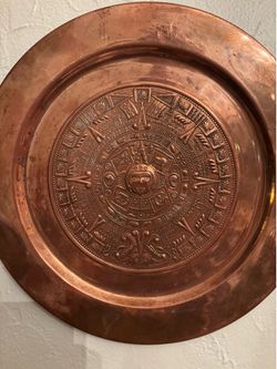 11” in diameter Vintage Cooper Aztec Calendar. Available in Coral Gables. Cash please. Hablo Español